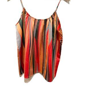 The Odells (Anthropologie) NWT Wavy Striped TAMBORA Camisole